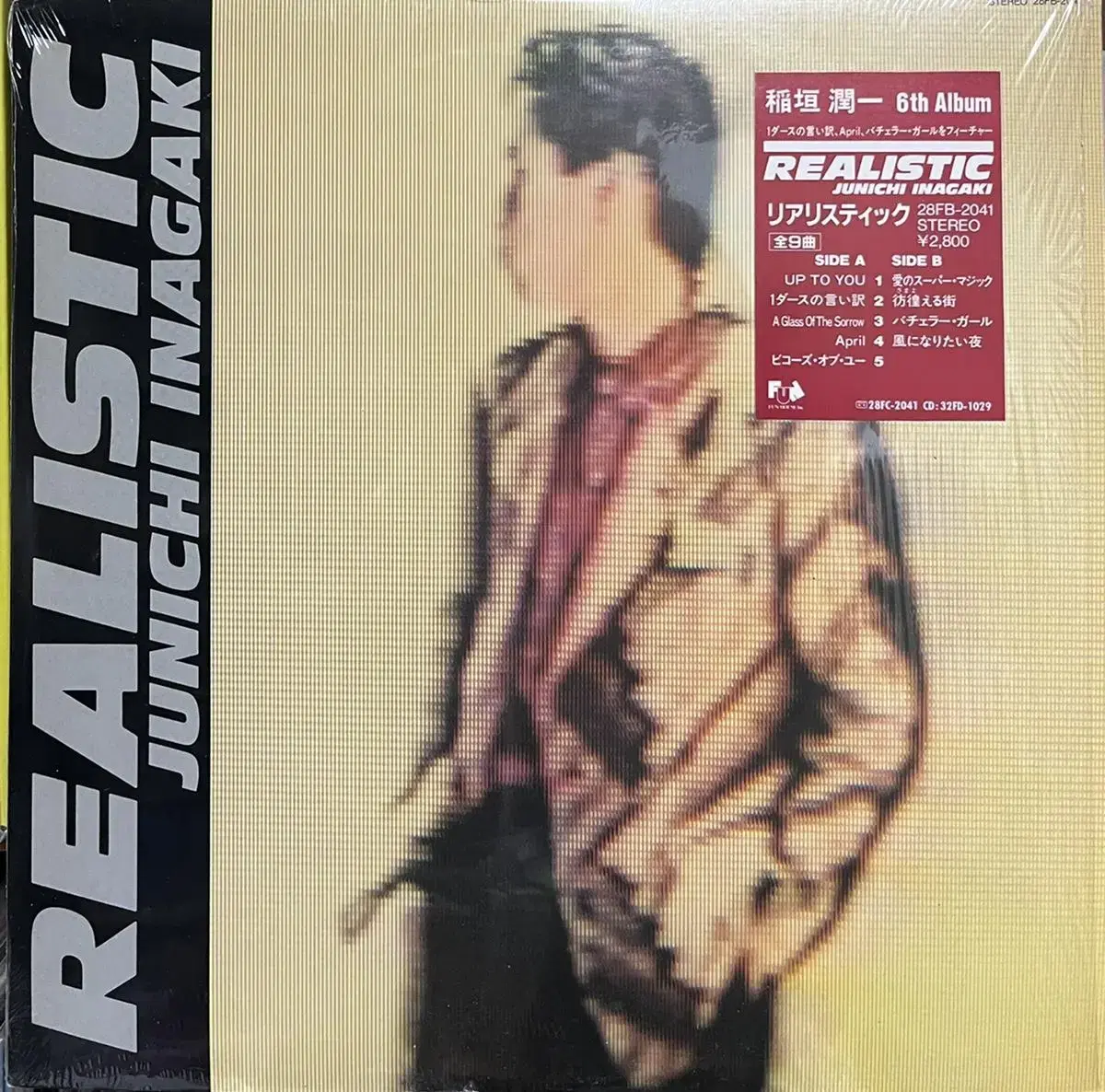 (시티팝)이나가키 준이치 Realistic lp